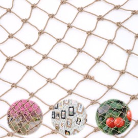 ZMDMAH Jute Trellis Net for Plants, 1 m x 5 m Cucumber Trellis for Climbing Plants, Trellis Net for Cucumbers, Plant Net, Trellis Net for Climbing Plants, Plant Net for Climbing Plants