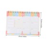 GRIRIW 2024 Planner Notepad Spiral Bound Monthly Planner To-do List