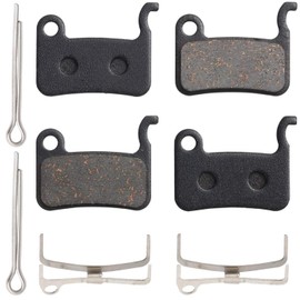 4 Pieces Resin Semi Metal Brake Pads for Bicycle, Bicycle Brake Pads, Bicycle Semi Metal Disc Brake Pads, MTB Hydraulic Brake Set, Mountain Bike Brake Pads, Disc Brake Pads