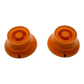 AxLabs Bell Knobs - No Numbers (Set of 2), Orange