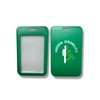 Hidden Disability ID Badge Holder with Lanyard Slot (1, Green)