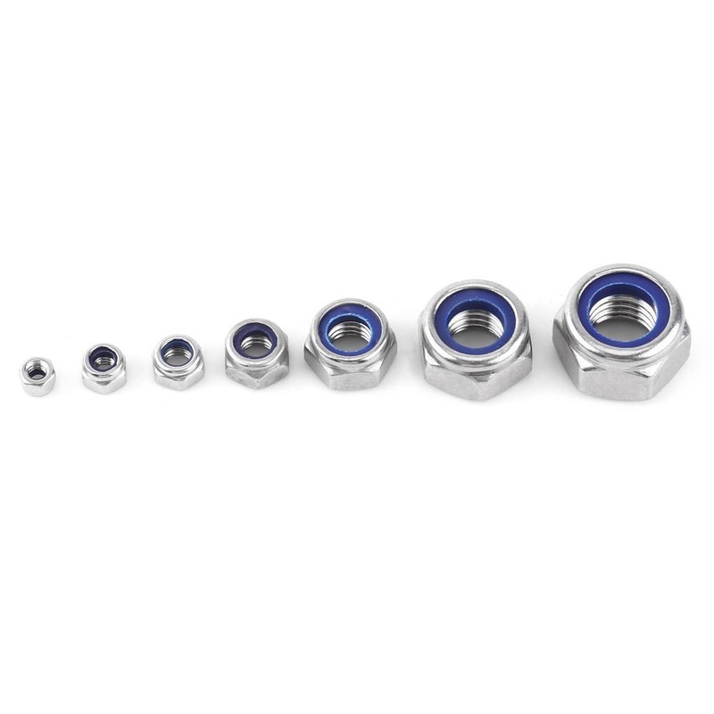 DollaTek 165pcs M3 M4 M5 M6 M8 M10 M12 (Locking