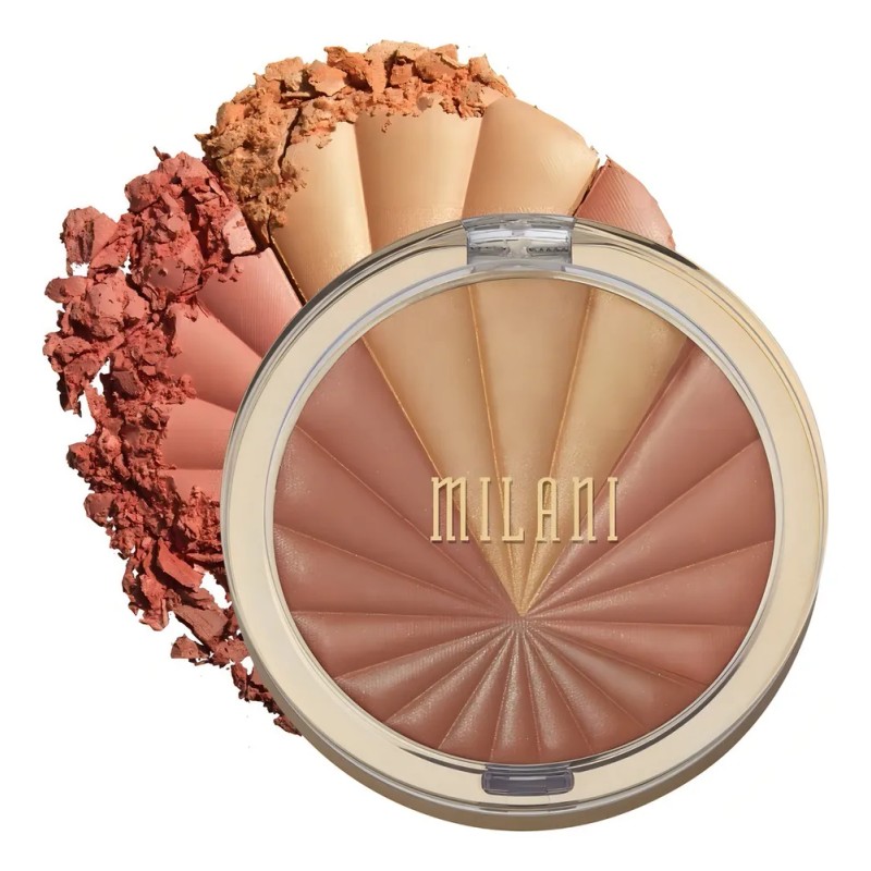 Rubor Milani Color Harmony Palette Bronze Burst Polvo