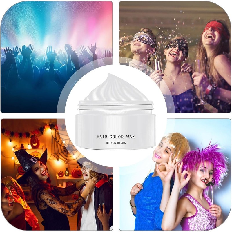 Colorante Capilar 30 Ml Tiza Estilismo Temporal Lavable Para Cosplay