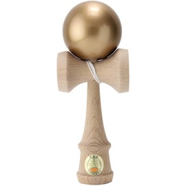 Japan Kendama Association Certified New Competition Kendama "Ozora Kendama", Premium Gold, Made In Japan