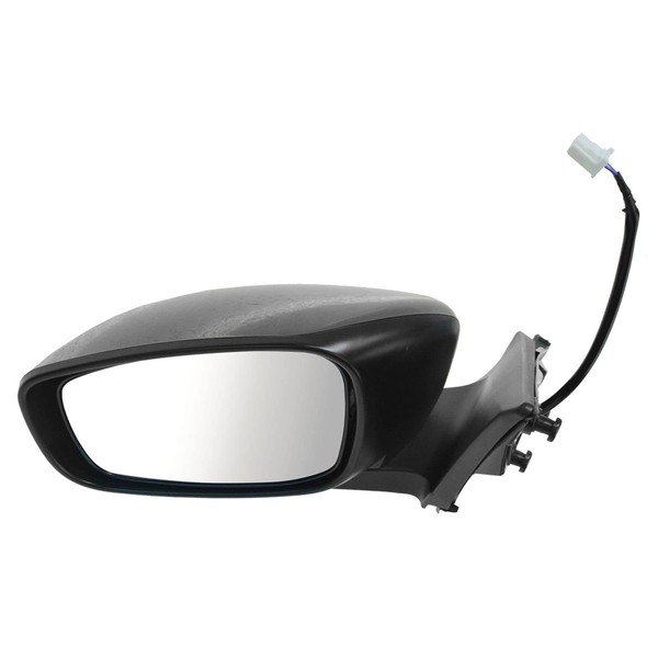 TRQ Left Mirror without Heat Drivers Side Compatible with 2008-2013