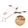 ORFOFE Unique Metal Wall Sculpture Heart Swing Art for Mother's