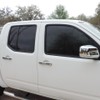 HECASA Triple Chrome Mirror+Full Tailgate Cover+4 Door Handle Compatible with
