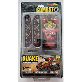 Revell Combat Crushers Quake Sherman Tank Plastic Model Kit