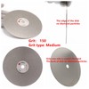 6" inch 150 mm Grit 150 Diamond Grinding Disc Abrasive