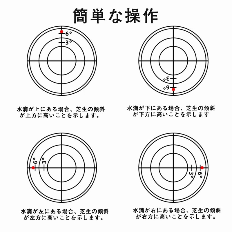 LOYELEY Golf Marker Level Magnet Golf Equipment for Putter Practice
