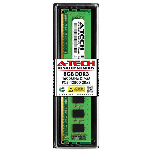 A-Tech 8GB PC3-12800 Memory RAM for Dell Alienware Aurora ALX