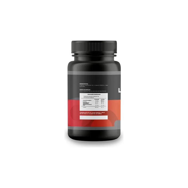 L-teanina - 120 Cpsulas - Suplemento Aminocido I Endaroo Sin