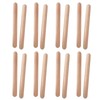 MOVKZACV 8pairs Classical Wood Claves Natural Hardwood Percussion Instrument Rhythm