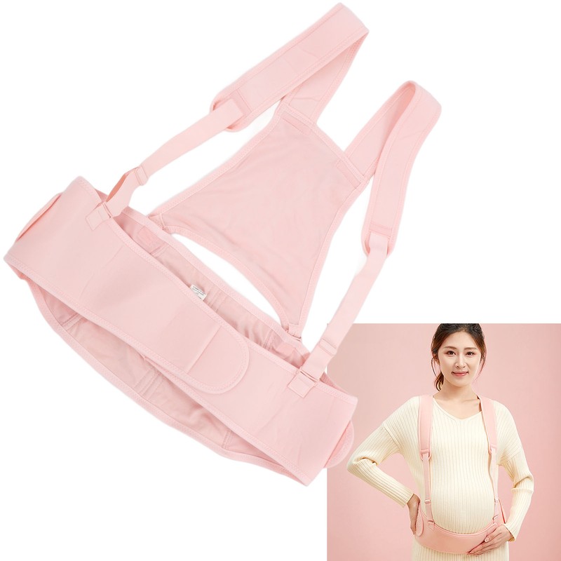 Pregnancy Support Maternity Belt Adjustable Breathable Elastic Waist Back Abdomen