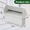 Wall Vent Cap for Microwave,Range Exhaust,Bath Ventilation fan,Commercial Range Hood,Vent
