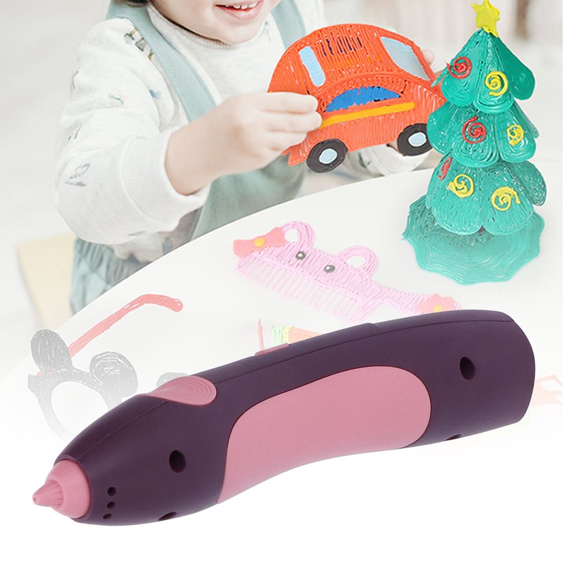 3D Printing Pen Wireless Low Temperature 3D Painting Pen with