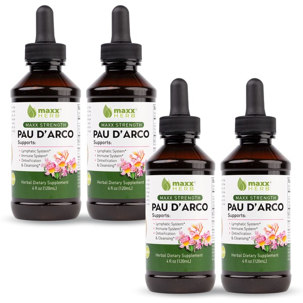 Maxx Herb PAU D'Arco Tincture - Max Strength PAU Darco