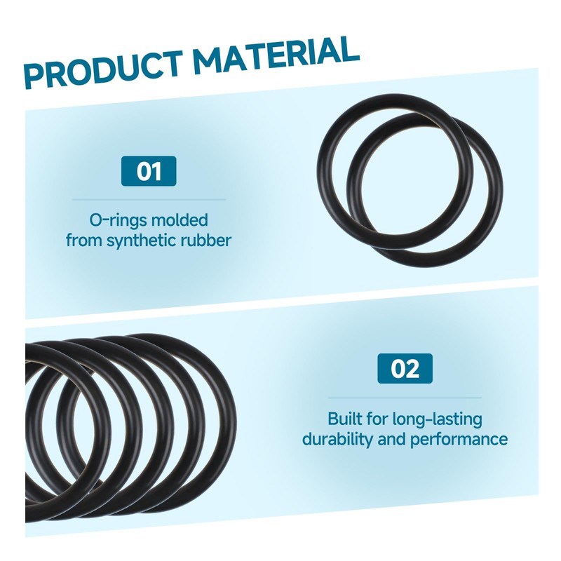 (5 Pack) for T&S Brass 010389-45 O-Ring Replacement Plunger Rubber