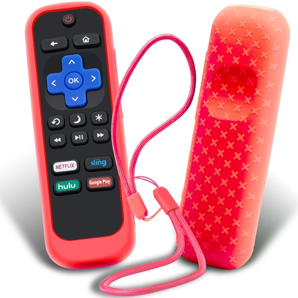 Case for Roku Remote, Cover for Hisense/TCL Roku TV Steaming