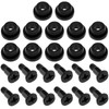 Yuiturt 12PCS 3.5 Inch Hard Drive Screws with Rubber Washer