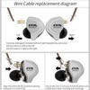 CCA C10 IEM - Auriculares híbridos de Alta definición (10