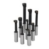 mitoharet 2In Boring Head R8 Shank 9-Pack 1/2In Carbide Boring