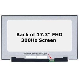 FIXARAMA Screen Replacement for Dell G7 17 7700 P46E P46E001 Grade A+ (300Hz 40pin Narrow) FHD Matte IPS 17.3" LED LCD Display with Tools