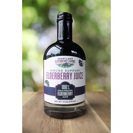 Heartland Elderberry Farms 100% Cold-Pressed Elderberry Juice