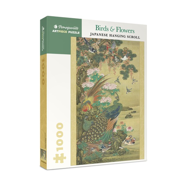 Birds & Flowers: Japanese Hanging Scroll 1000-Piece Jigsaw Puzzle