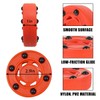ZLY 2PCS Inline Roller Hockey Puck,Ice Hockey Pucks,Roller Hockeys Game