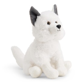 Zappi Co Fabian the Arctic Fox Plush Toy Snow Fox (22cm) Snowy Friend - Soft, Cuddly, 100% Recycled - Cool Polar Mate