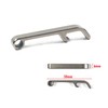 Titanium Keychain Beer Bottle Opener Keychain 2Pcs