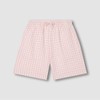JAJU [JAJU] Women's Seersucker 5/10 Sleeve Pajama Set_Light Pink
