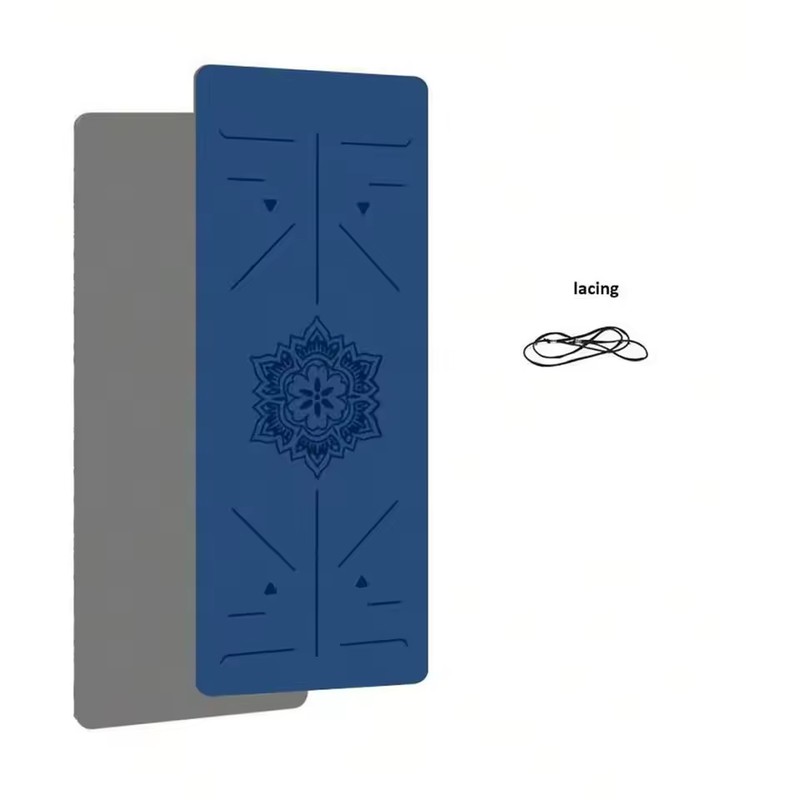 6mm TPE Anti-Slip Yoga Mat, 180 x 57 cm Eco-Friendly
