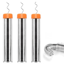 3 Pcs Electronic Solder,Tin Lead Rosin Core Solder Wire for Electrical Soldering Soldering Components Repair(1mm/Net 30g)