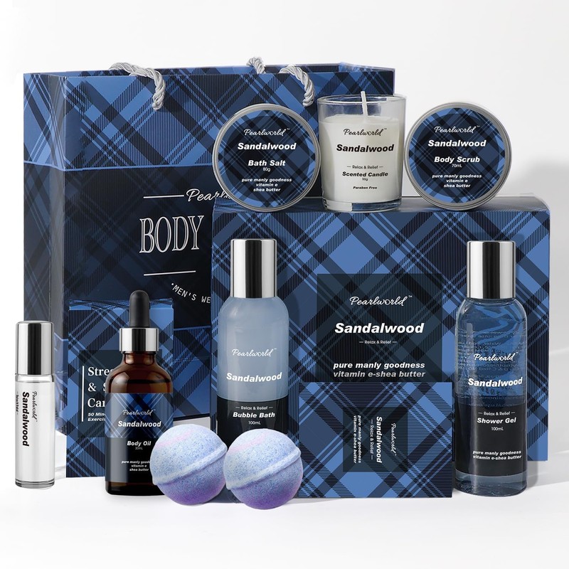 PEARLWORLD- Set de baño con regalos de spa con aroma