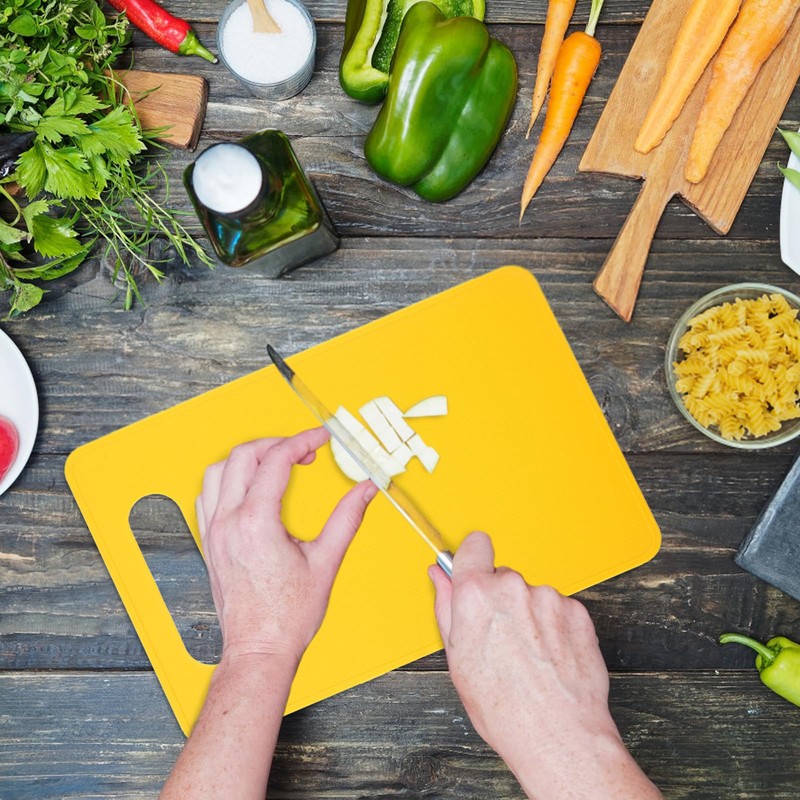 Set of 5 Plastic Chopping Board - 29 x 19cm