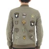 JINSELF Military Badge 18 Piece Set Iron Survival Game Self