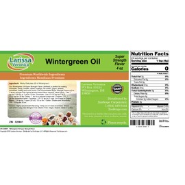 Wintergreen Oil Super Strength Flavor (4 oz, ZIN: 528661) - 2 Pack