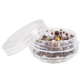 Baluue Nail Charms Decor Pearl Nail Charms Round Small Pearls for DIY Manicure