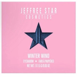 Jeffree Star Cosmetics New NIB Jeffree Star Cosmetics Artistry Single Eyeshadow Winter Wind Dark Blue