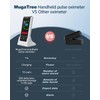 Pulse Oximeter Fingertip Handheld pulse oximeter With Continuous Monitor Blood