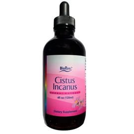BioPure Cistus Incanus Herbal Extract – Wild Organic Cistus Incanus Tincture Rich in Antioxidants, Polyphenols & Bioflavonoids Great for Immune Function, The Gut, and Overall Wellness – 4 fl oz