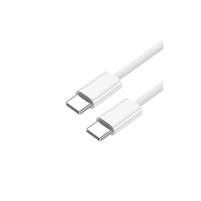 1M USB-C Woven Laptop Charge Cable