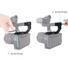 Niceyrig FX3/FX30 XLR Handle Extension Bracket 1/4''-20 Screw Hole and
