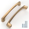KNOKLOCK 10 Pack 5 Inch(128mm) Kitchen Cabinet Handles Champagne Bronze