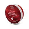 Herbs & More Cosmetics Nail Paint Remover Wipes - Fresh