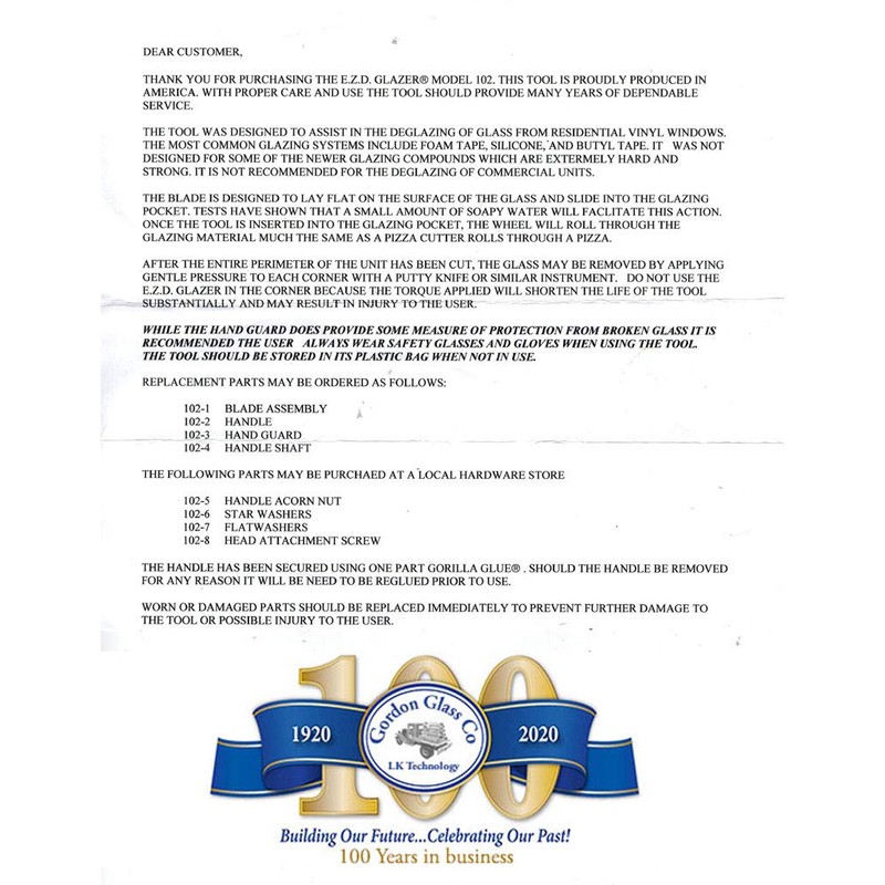 Pipeknife EZD Deglazing Tool (Pizza Cutter) with Extra Replacement Blade