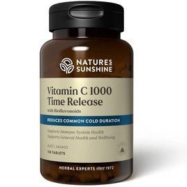 Nature's Sunshine Vitamin C 1000 Time Release 150 Tablets